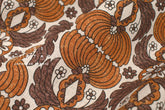 Japanese Fabric Sopo Retro Vintage - orange - 50cm